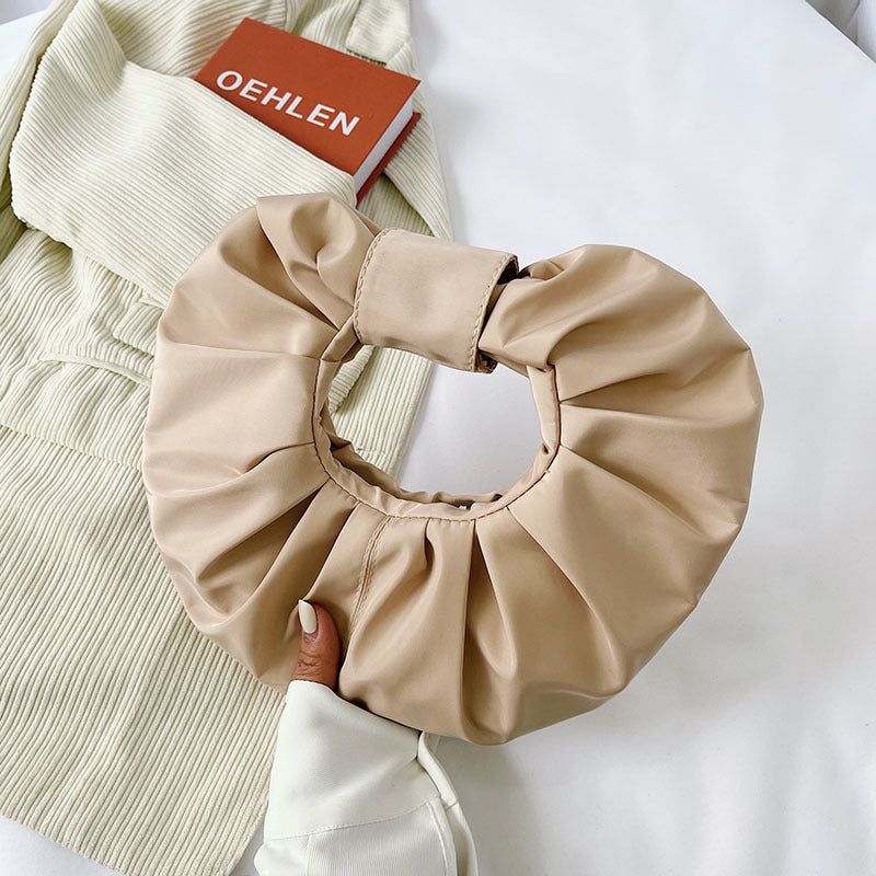 Women's Summer Fashion Pleated Bag Cloud Shoulder Bag
