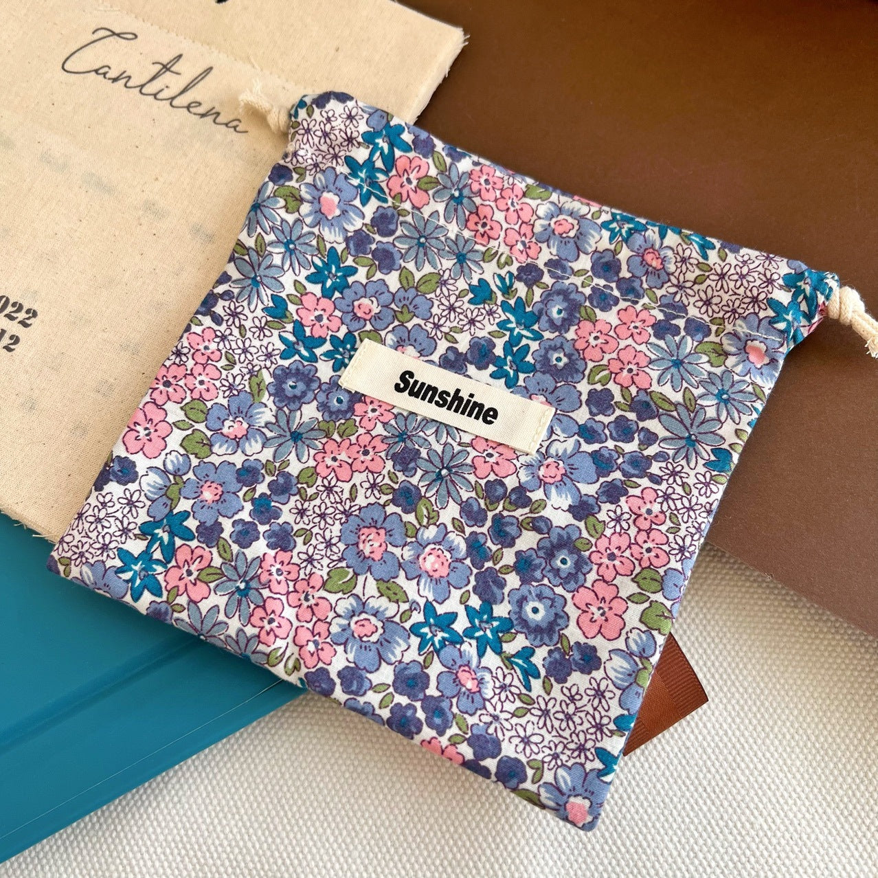 Travel Storage Bag With Drawcord Closure