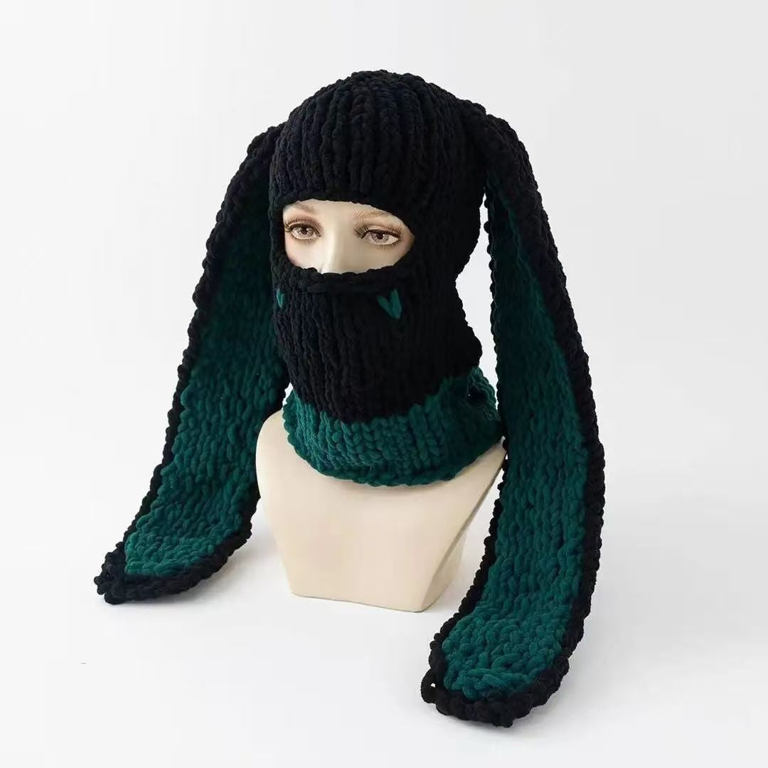 Hand Woven Heavy Wool Warm Hat