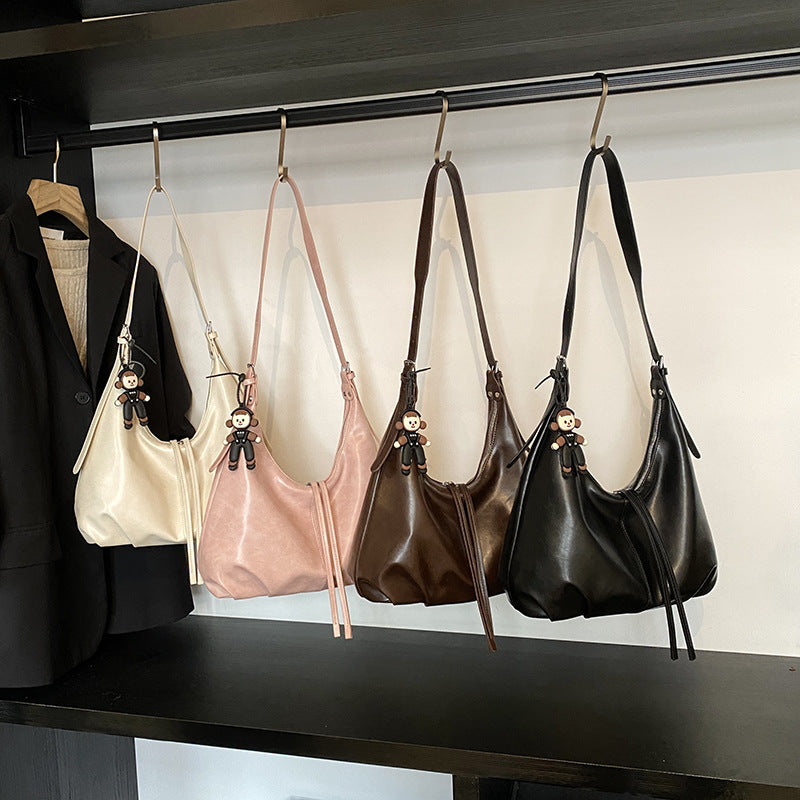 New Arrival Retro Trendy Shoulder Bag Korean-style Chic Commuter