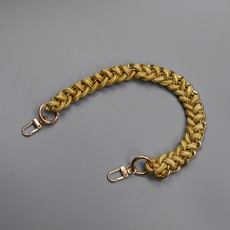 Women's Bag Woven Bag With 40cm Short With Buckle Can Be Mobile Phone Charm