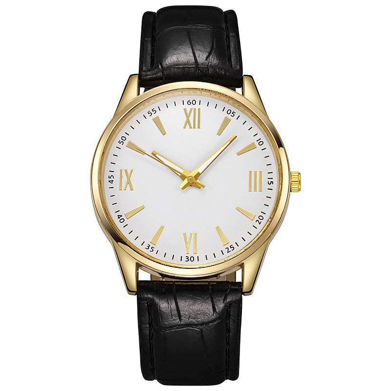 Herre Casual Business Bælte Quartz Ur