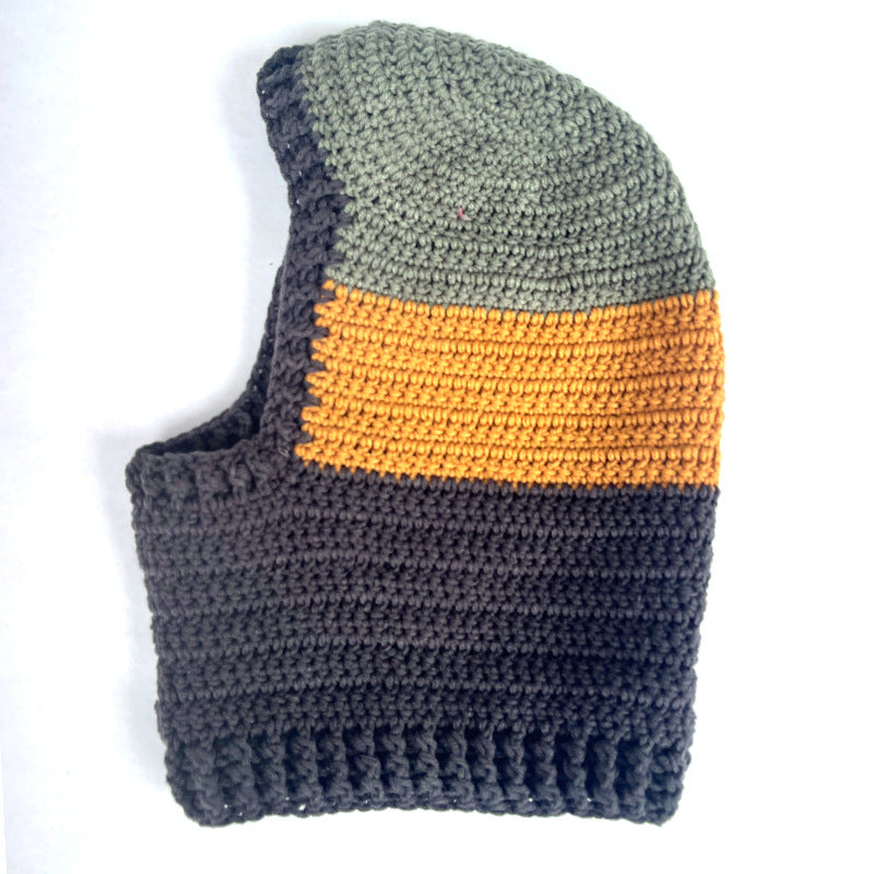 Hand Knitted Wool Head Cover