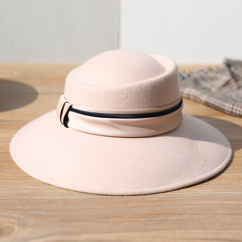 Women's Fashion Hepburn Style Autumn Warm Pot Hat
