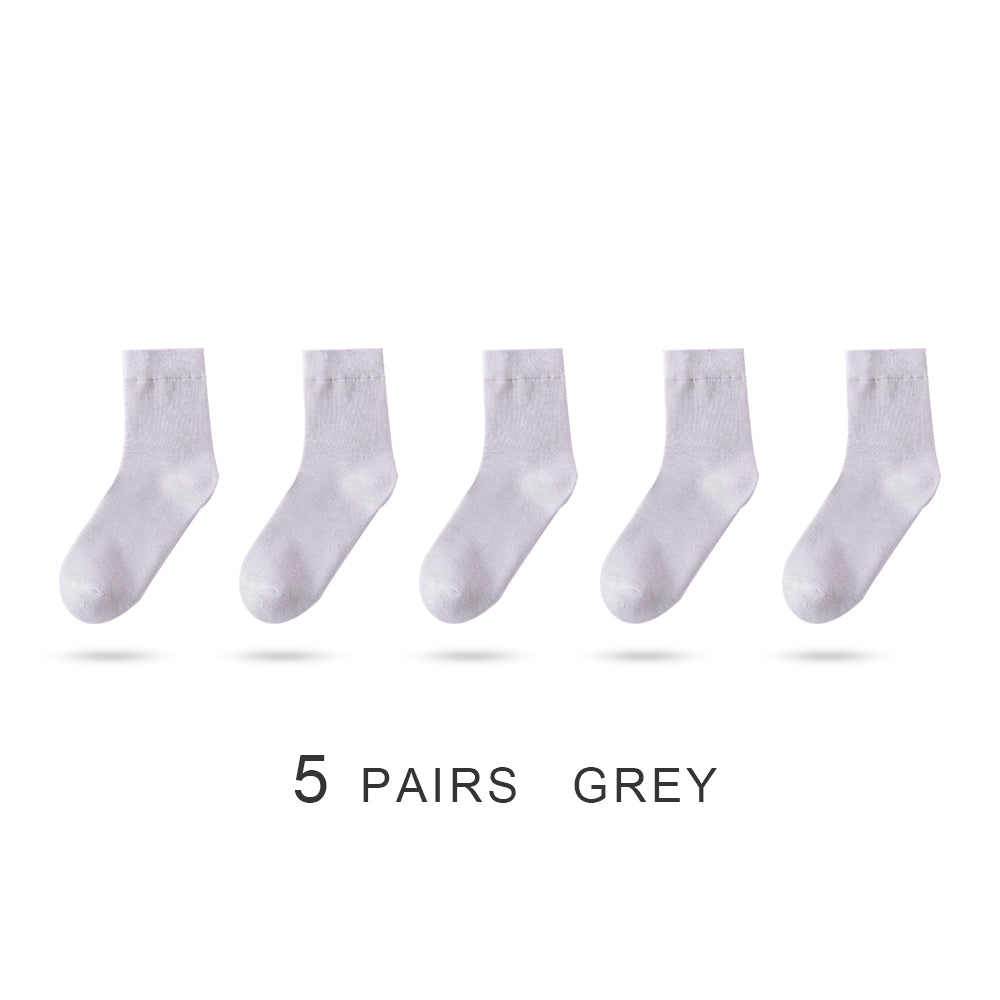 White Ladies Summer Thin Deodorant Sweat-absorbent Black Stockings