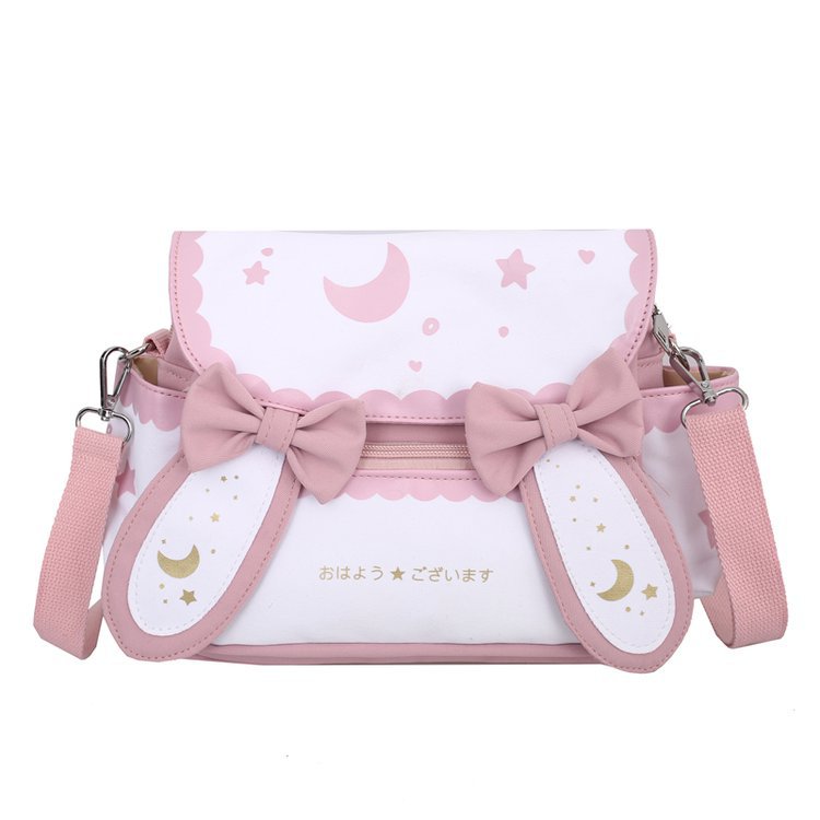 Girls Canvas Japanese Casual Mini Shoulder Messenger Bag