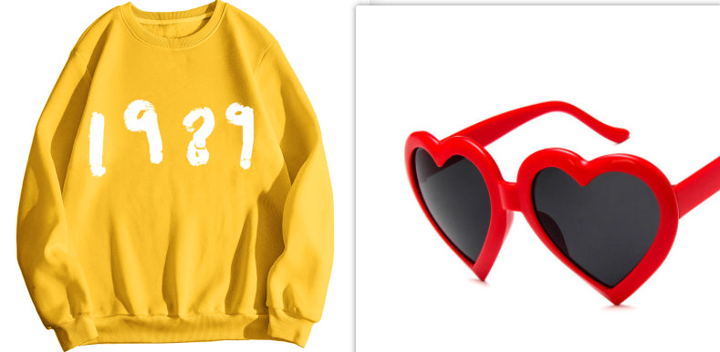 Mode 1989 Casual Langærmet Løs Rundhalset Sweater