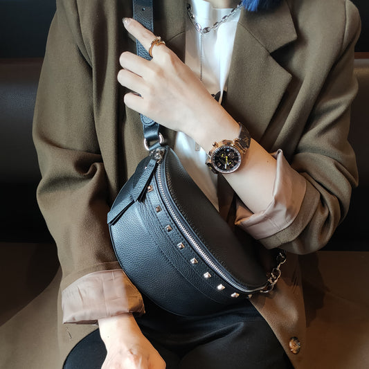 Youth Rivet Crossbody Dumpling Making