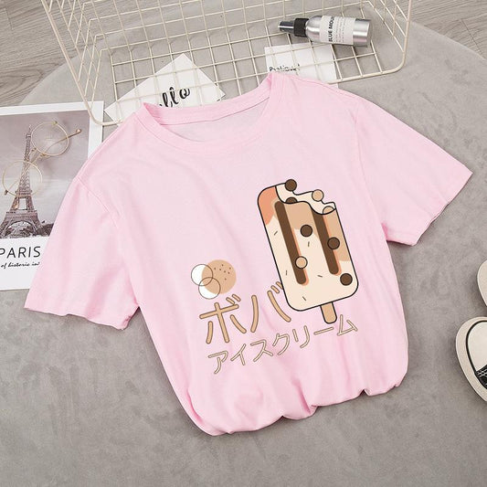 Women's Boba Ice Cream T-Shirt