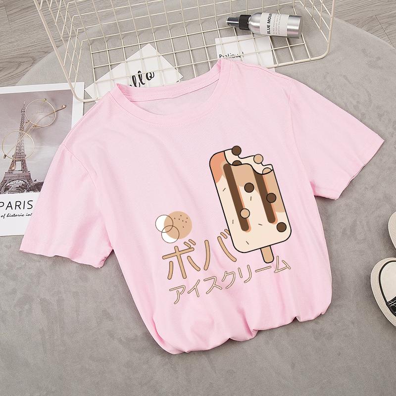 Women's Boba Ice Cream T-Shirt