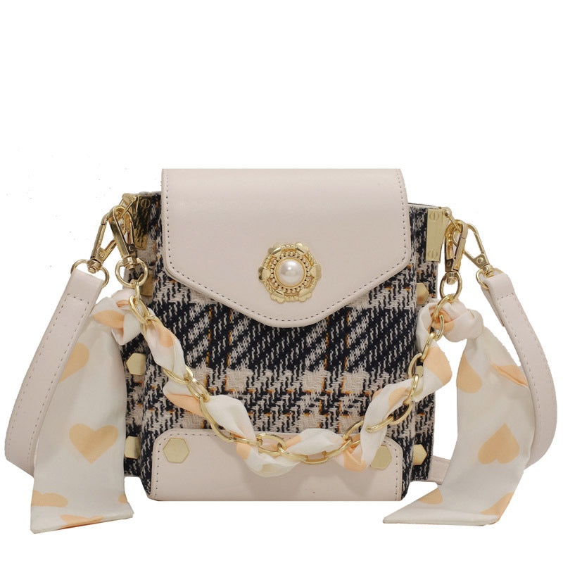 match Fashion Messenger Bag Small Square Bag Popular One-shoulder Handbag
