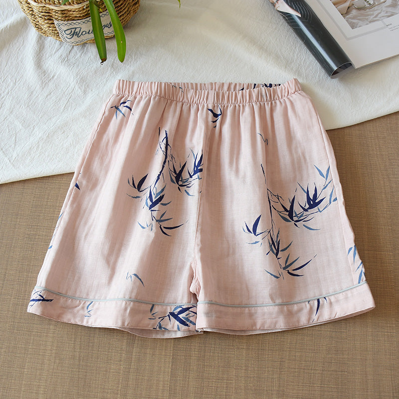 Women's Summer Thin Cropped Loose And Sweet Home Pants