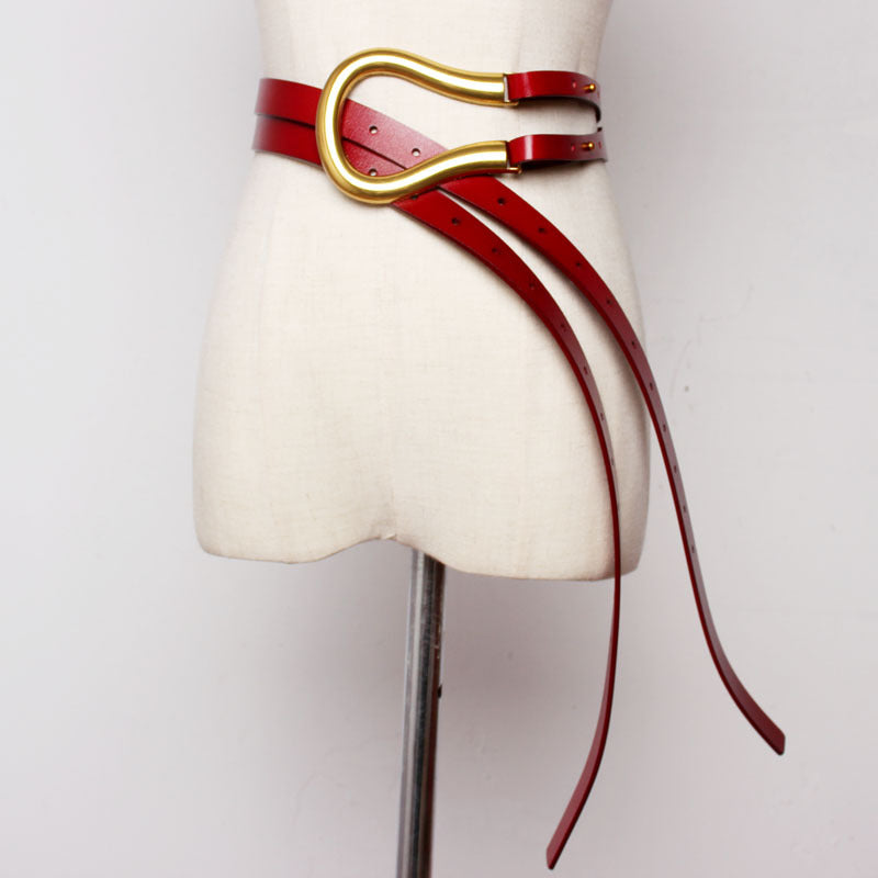 Women's Diagonal Belt Is Fashionable In Europe And America