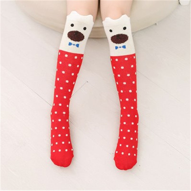 Children's Straight Tube Socks Over The Knee Stockings
