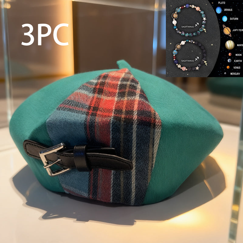 British-style Casual Painter Hat That Is Versatile And Can Show Off Your Face