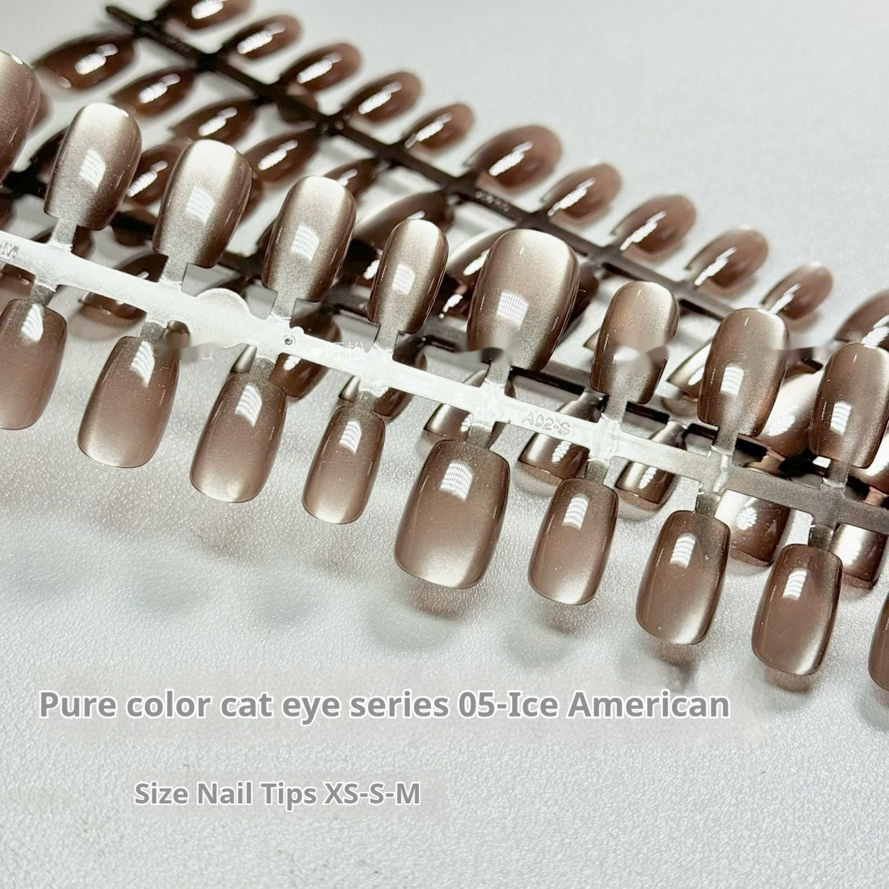Solid Color Cat Eye 05 Ice American Internet Celebrity Micro Glass Bead Wear Armor