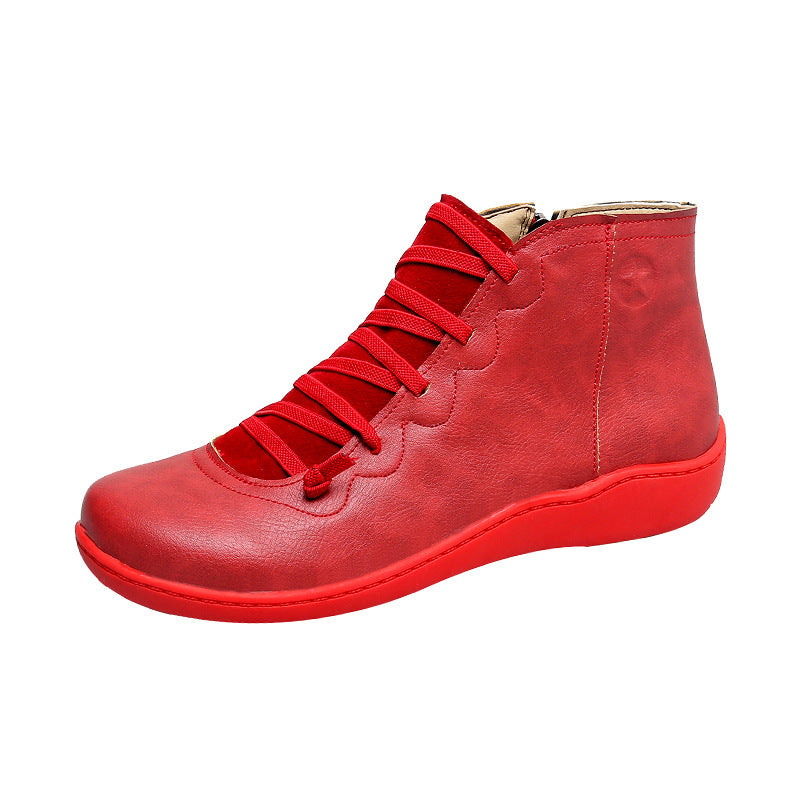High Top Wild Short Boots Women's Casual