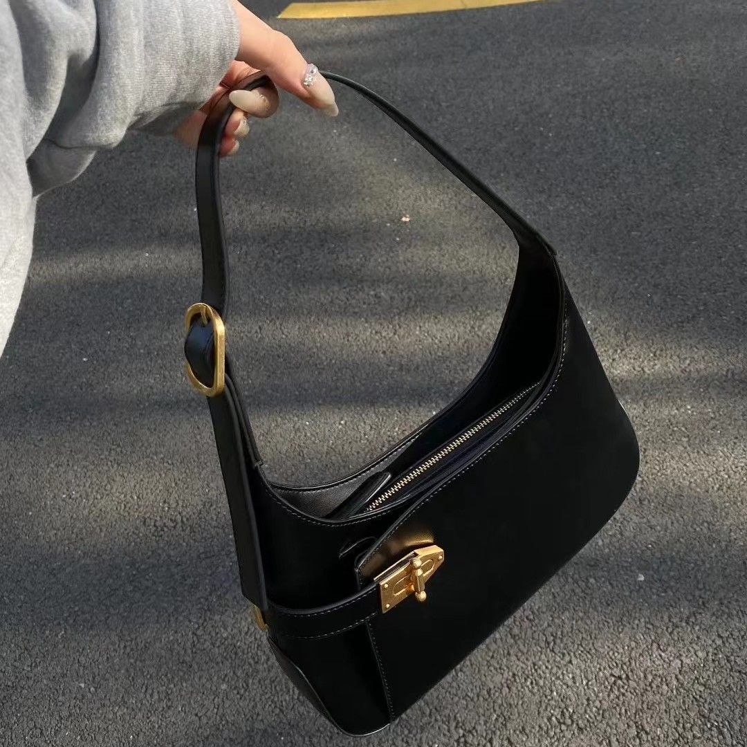 Women's Fashion Simple Vintage Shoulder Handbag Baguette
