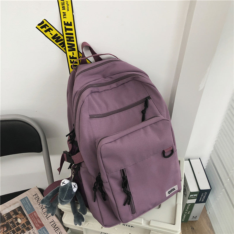 Women's Korean Version Yuansu Large Capacity Schoolbag