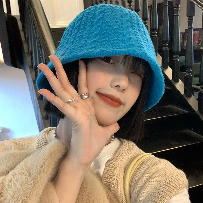 Women's Fashion Knitting Wool Fishing Hat