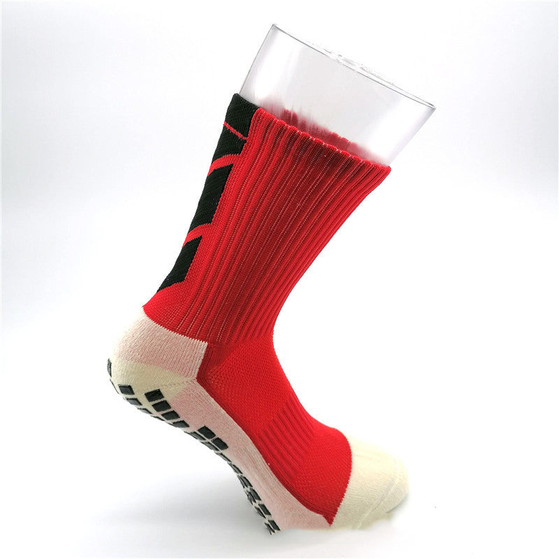 Men's Mid-tube Sports Non-slip Towel Bottom Thickened Socks