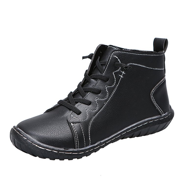 Foreign Trade Plus Size Round Head Female Martin Boots