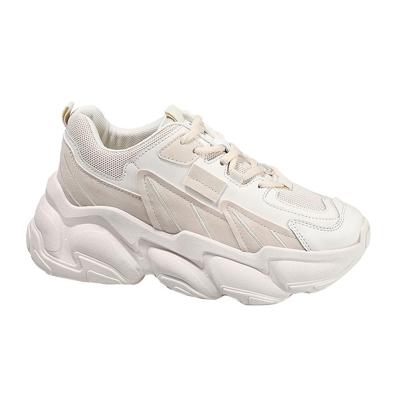 Increasing Casual Super Fire All-match Sports White Shoes
