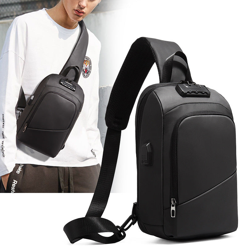 Men's Fashion One Shoulder Crossbody Bag