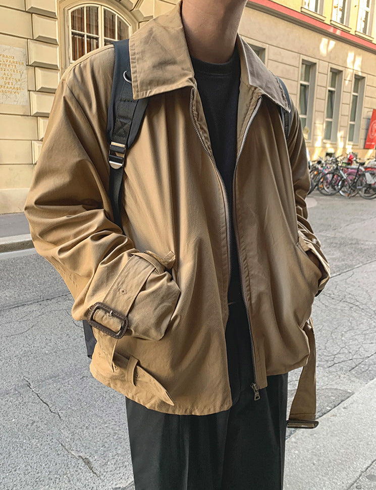 Men's Handsome Short Jacket Coat