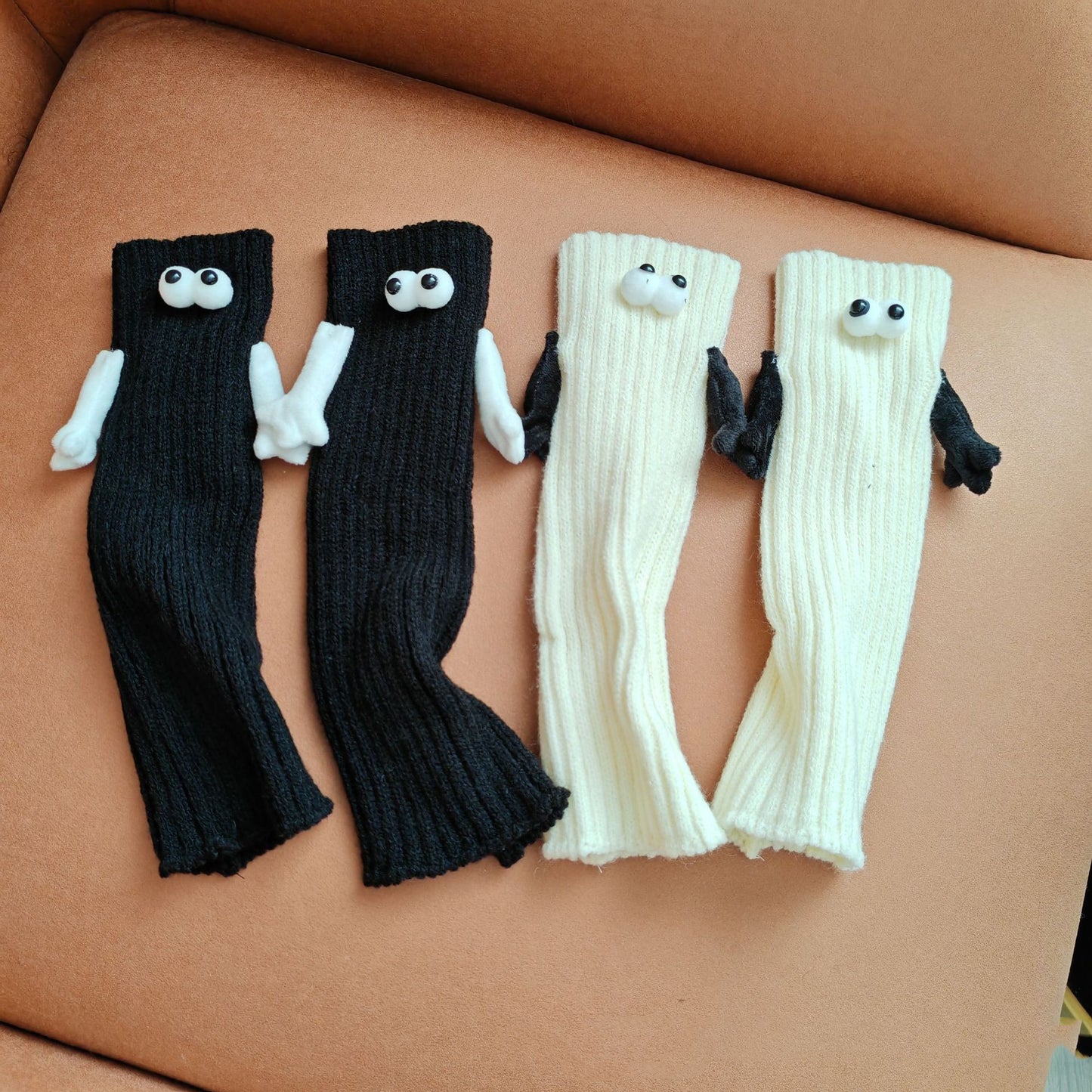Couple Magnetic Handle Cute Pull Foot Foot Sock