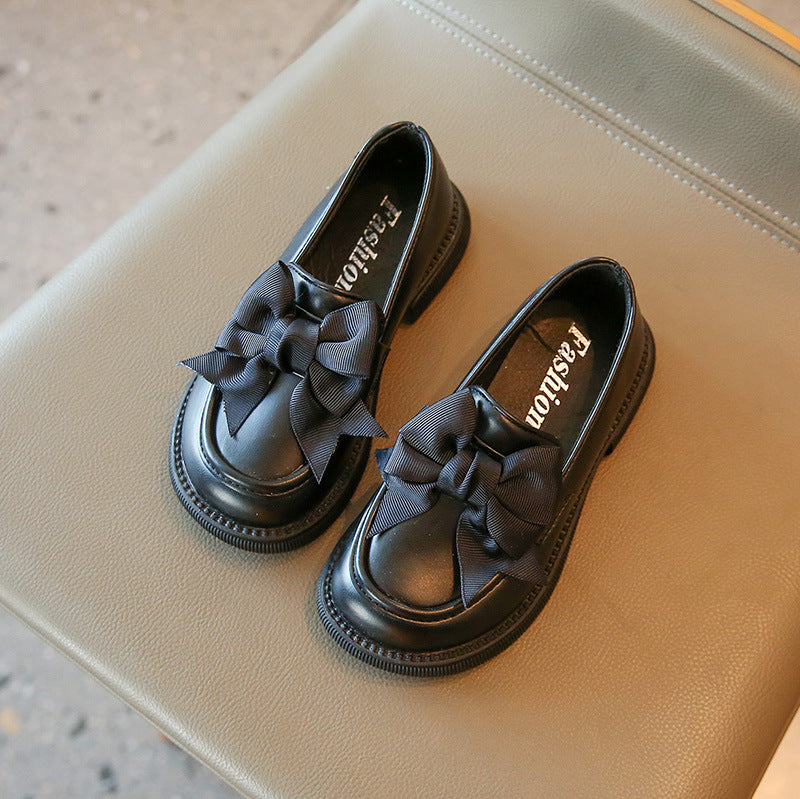 Girls' Round Head Butterfly Casual Shoes