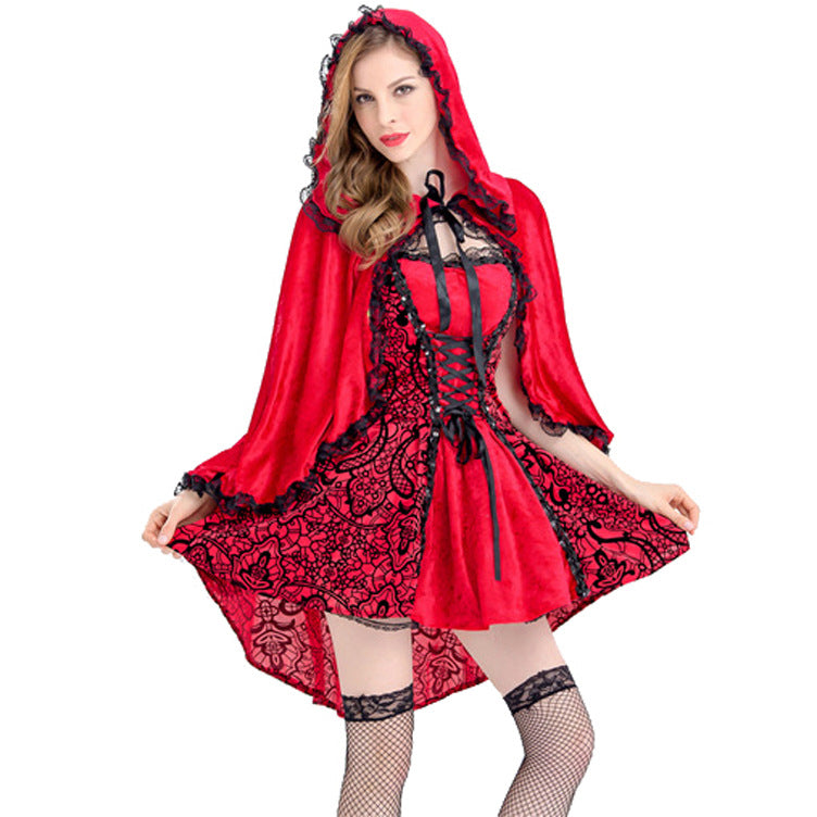 Halloween Little Red Riding Hood Clothing Suit