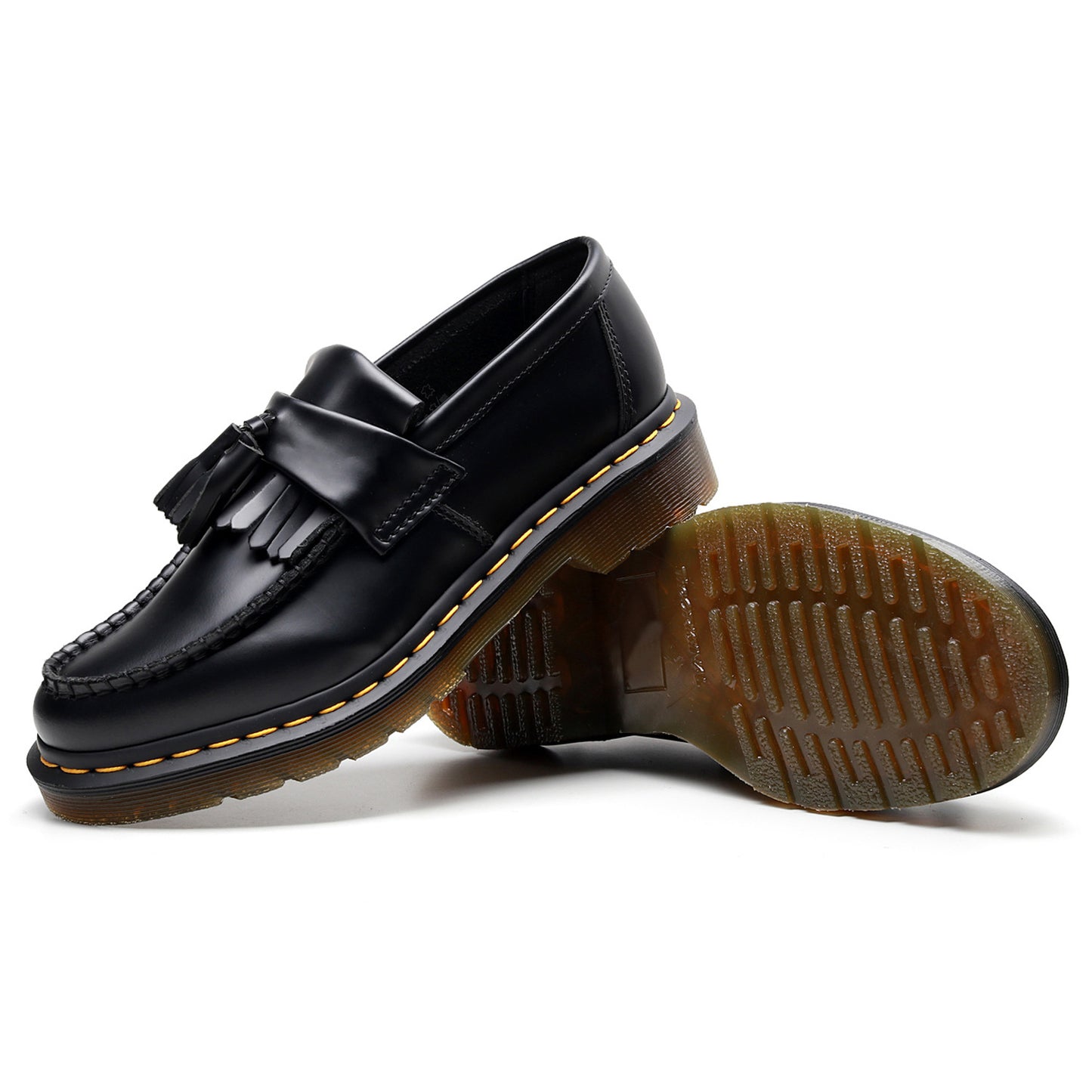 Plus Size Business Lædersko Kvast Britiske Loafers