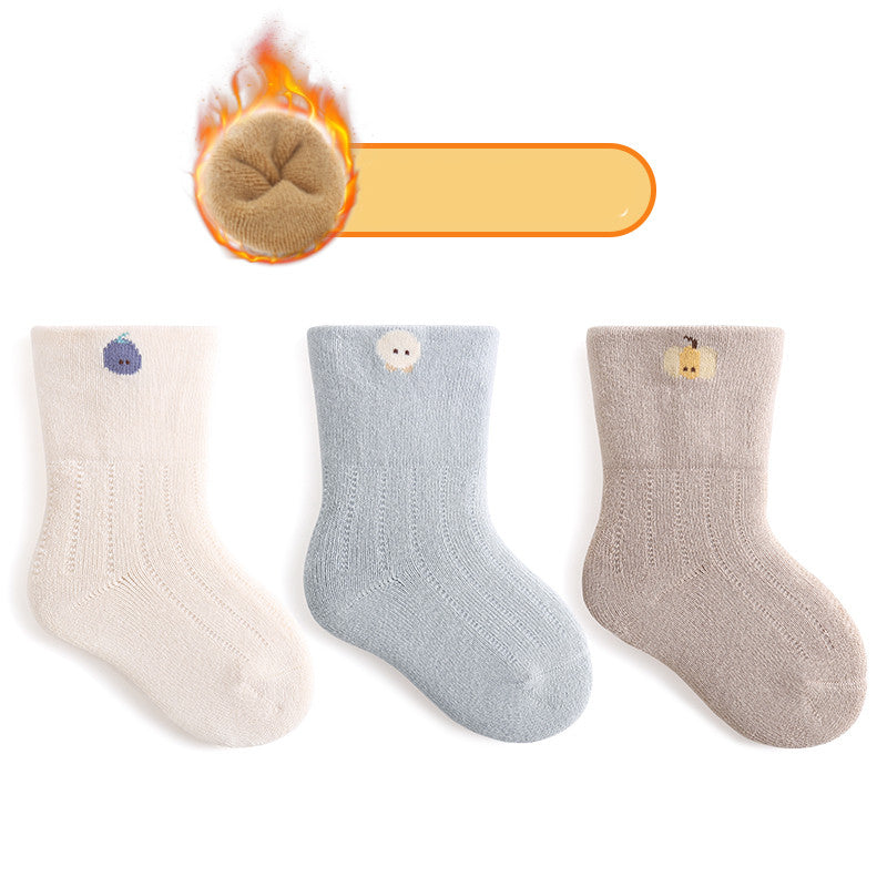 Keep Warm Newborn Baby Socks Pure Cotton