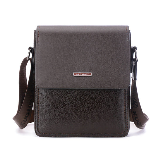 Barnes & Noble kangaroo male Bag Shoulder Bag Messenger Bag men's leisure business on behalf of a square section of vertical briefcase