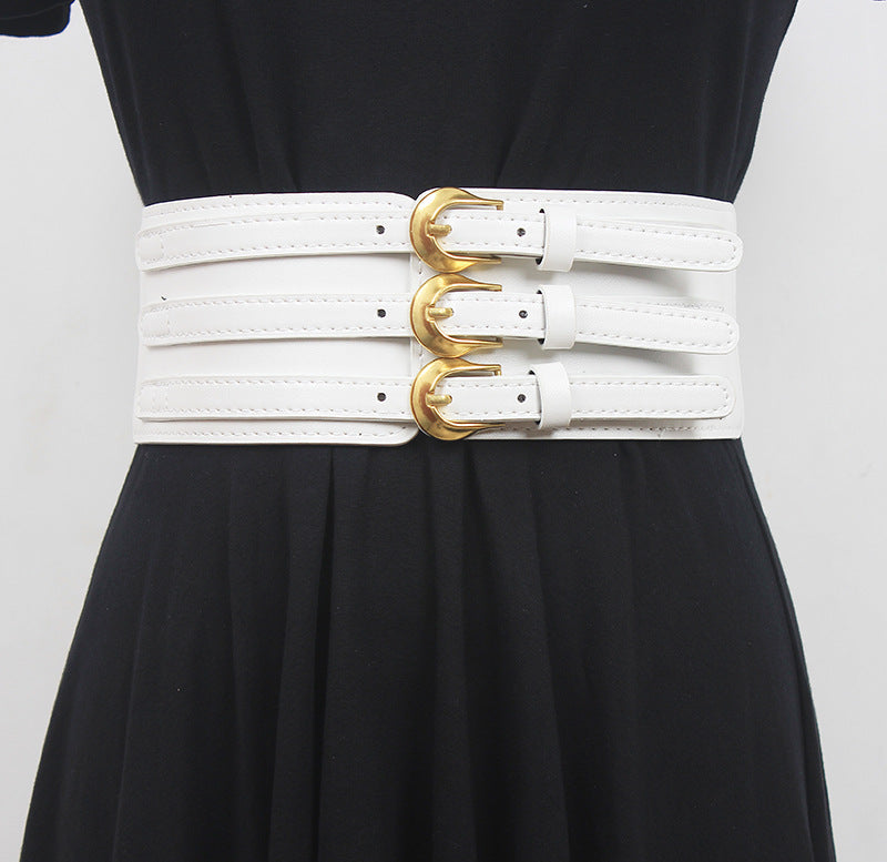 Belt Belt Dual-use Wide Ladies Decoration All-match Coat Suit Skirt Sweater