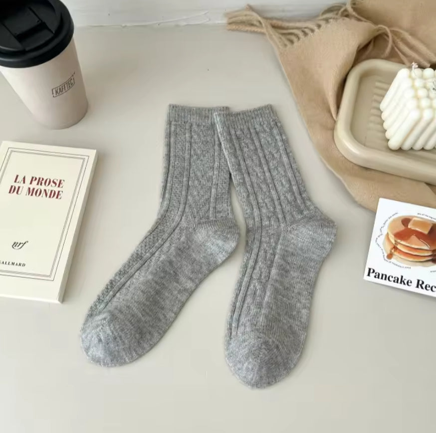Womens Thick Insulated Mid-calf Stockings