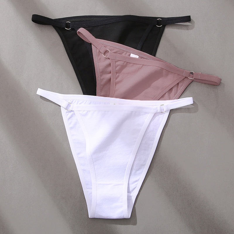 Women's Low Waist Ring Sexy Shorts