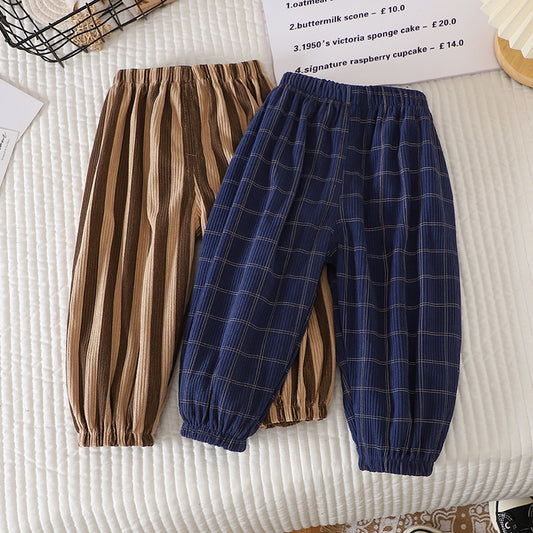 Boys And Girls Sports Casual Pants