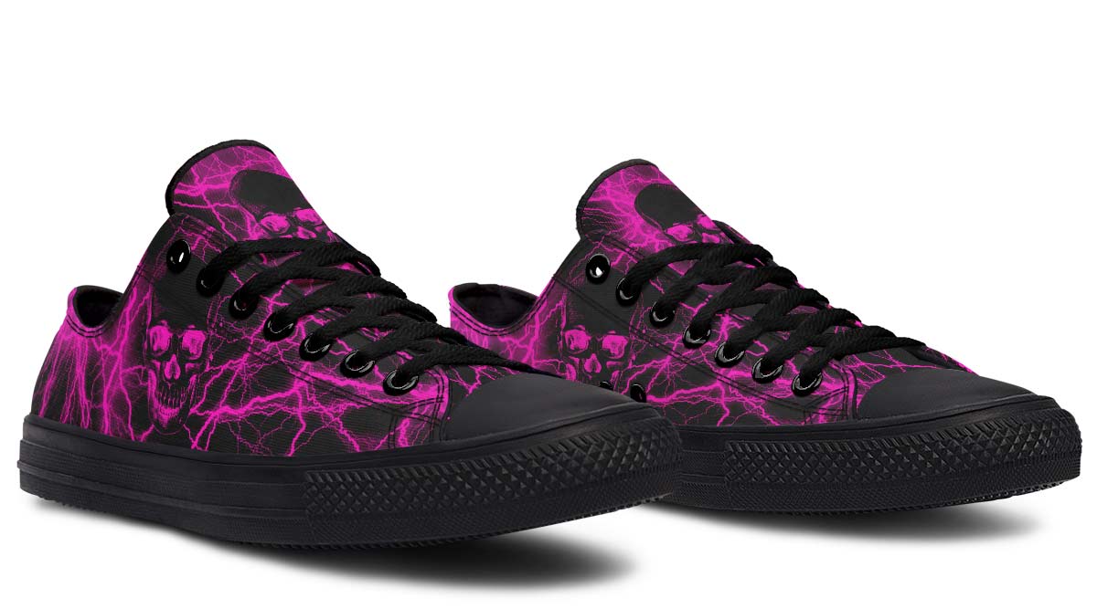 Fashion Print Couple Low-Top Canvas Shoes