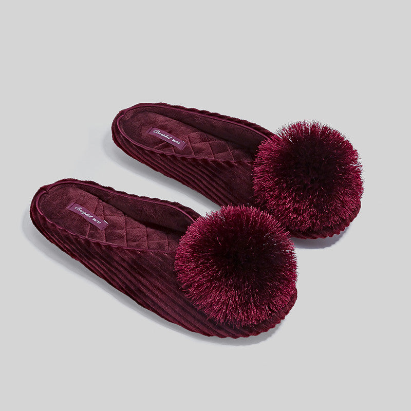 Indoor Household Cotton Slippers Women's Anti-skid