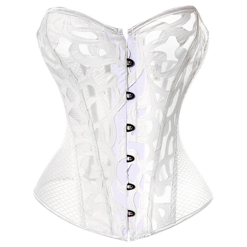 Wedding Dress Waist Trimming And Body Shaping Bone Clothing Corsettop Breathable Tight