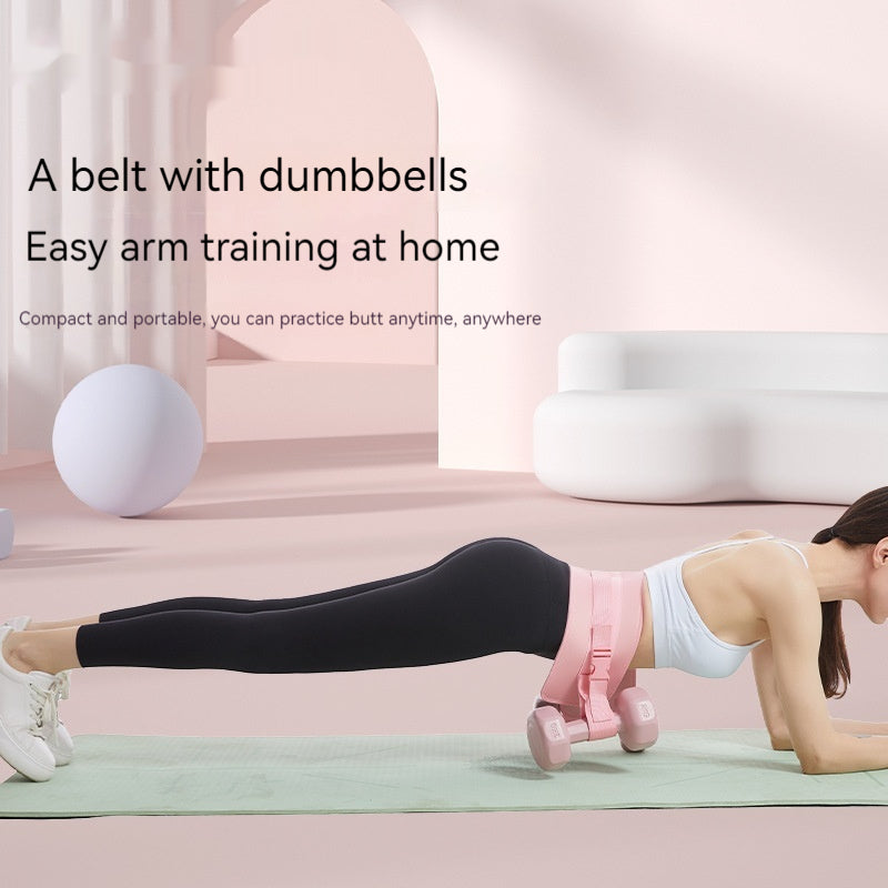 Dumbbell Barbell Vægtbærende Hoftebro Hjælperem Træningsbælte