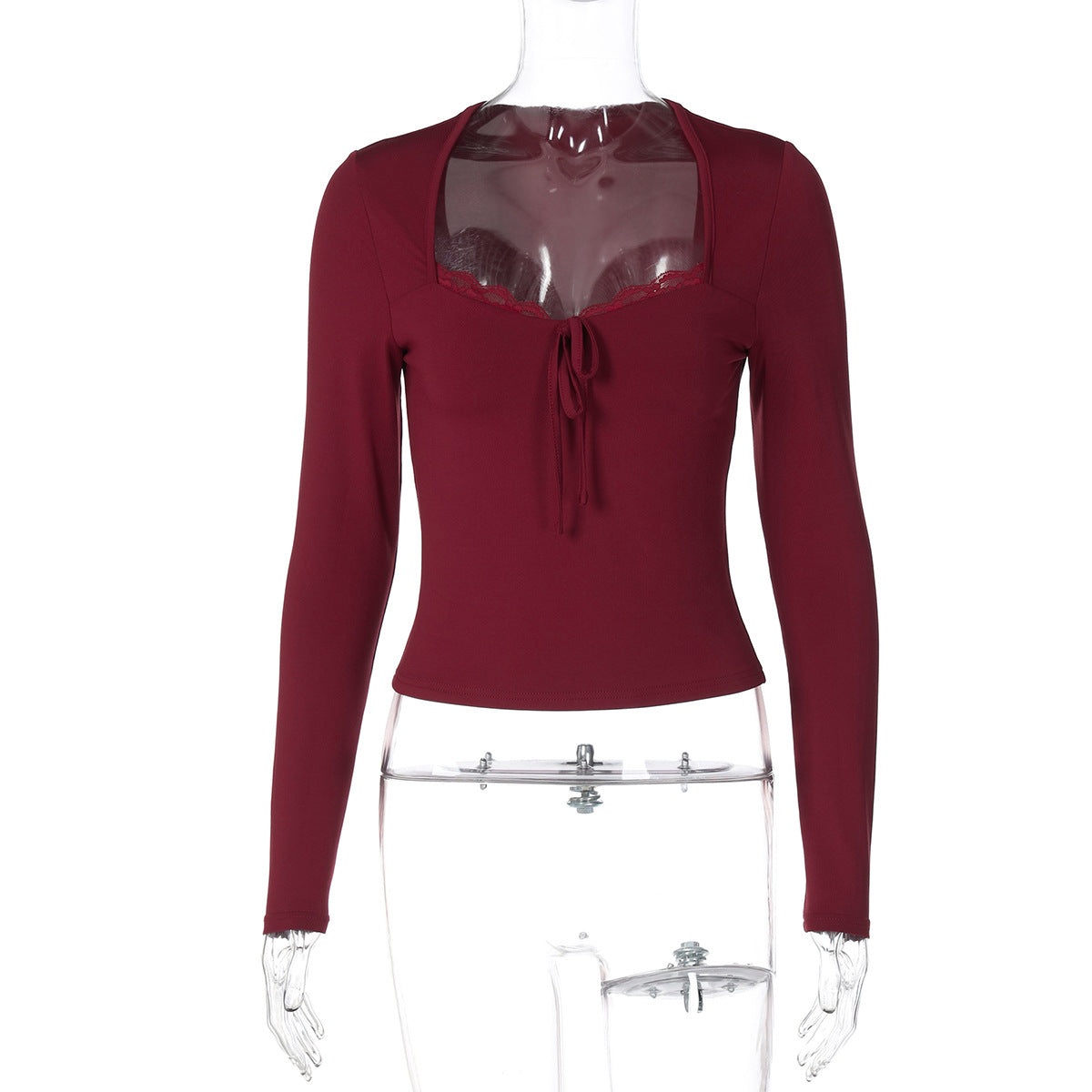 Women's Lace Fashion Hot Girl Skinny Slimming Top
