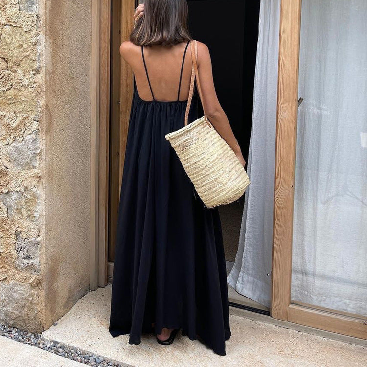 Stylish And Minimalist Design Womens Slip Dress