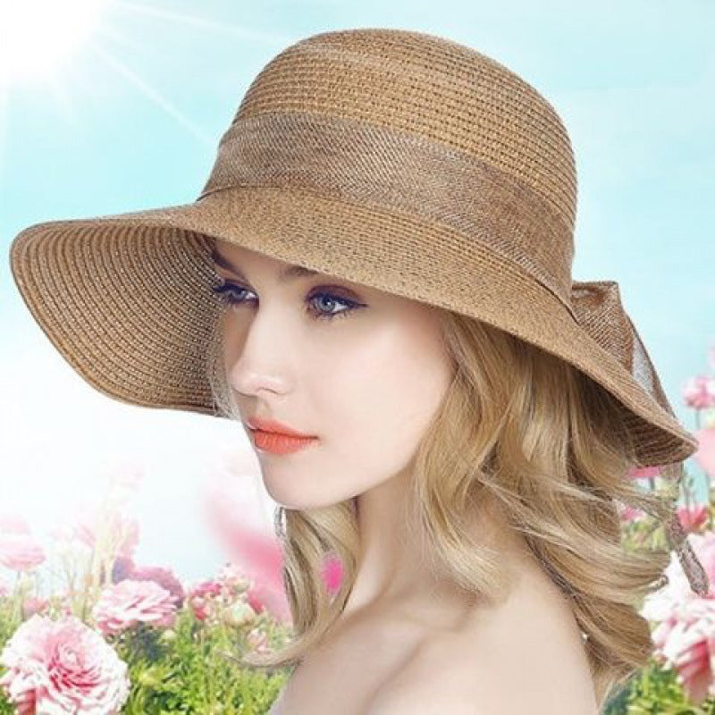 Streamer Casual Beach Big Brim Hat