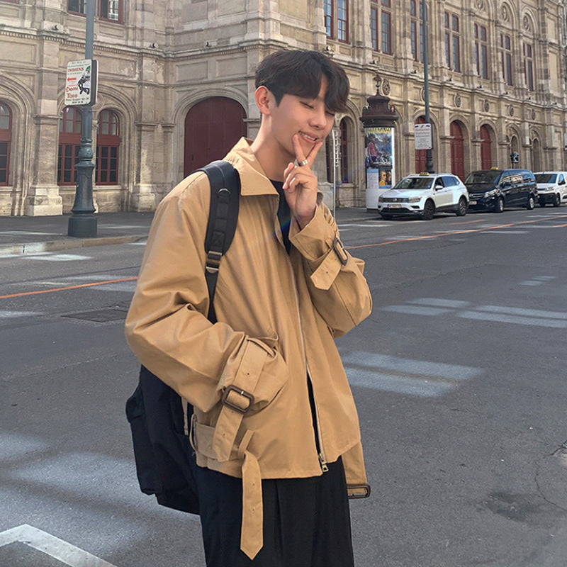 Men's Handsome Short Jacket Coat