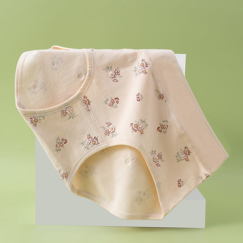 Antibacterial Cotton Women's Underwear Printing