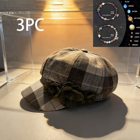 British-style Casual Painter Hat That Is Versatile And Can Show Off Your Face