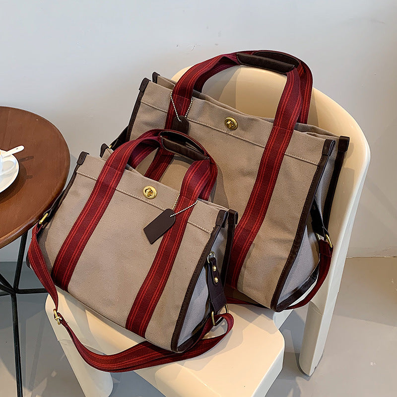 Women's Fashion Casual Large Capacity Canvas Bag